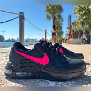 Nike Air Max 💅✨ Excee Running Womens Black Hyper Pink DC9437-001 7.5 8.5 9 NEW
